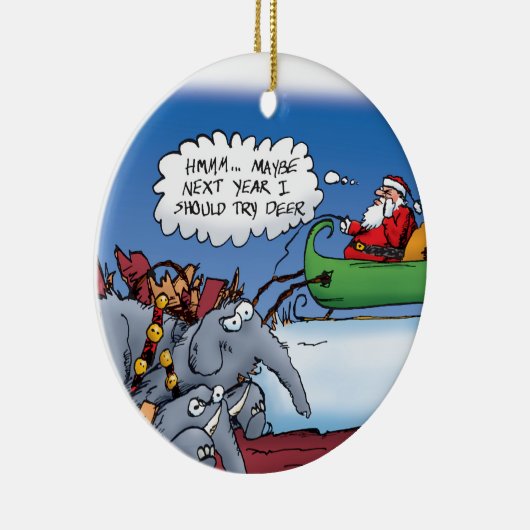 Santa's Elephants Ornament (Rechts)