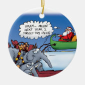 Santa's Elephants Ornament (Voorkant)