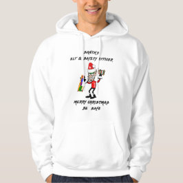Santa's Elf en veiligheidsbeambte | Vrolijk kerstf Hoodie