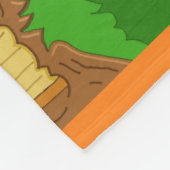 Santa's Elf Fleece Deken (Hoek)