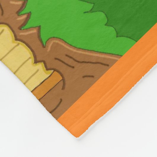 Santa's Elf Fleece Deken (Hoek)