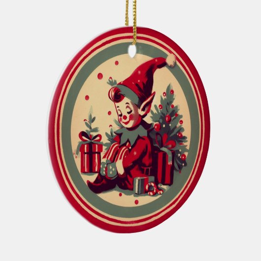 Santa's Elf  Ornament (Rechts)
