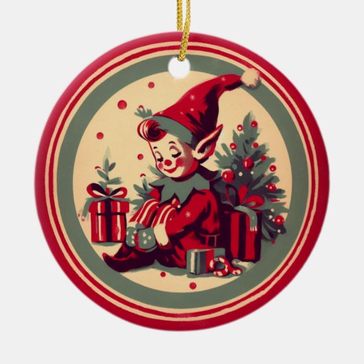 Santa's Elf Ornament (Voorkant)