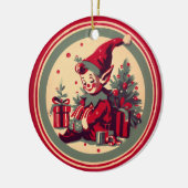 Santa's Elf  Ornament (Links)
