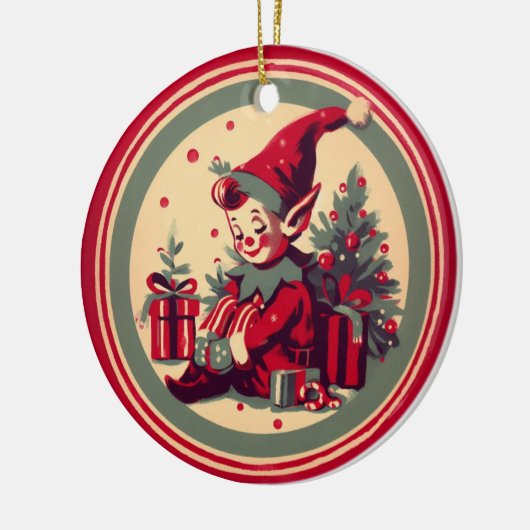Santa's Elf  Ornament (Links)