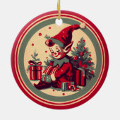 Santa's Elf  Ornament (Achterkant)