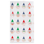 Santa's Elves Elf Gezichten Kerstmis Vakantie Fees Klein Cadeauzakje (Achterkant)