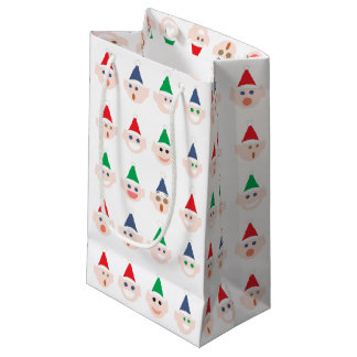 Santa's Elves Elf Gezichten Kerstmis Vakantie Fees Klein Cadeauzakje