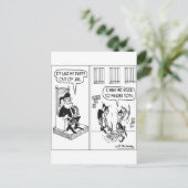 Santa's Elves Help Break Dad Out of Prison Feestdagenkaart (Staand voorkant)