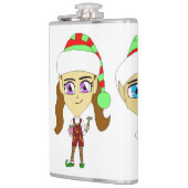 Santas elves heupfles (Links)