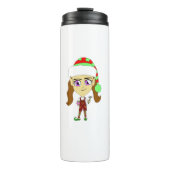 Santas elves thermosbeker (Voorkant)