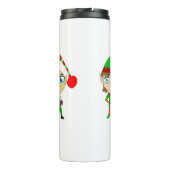 Santas elves thermosbeker (Achterkant)