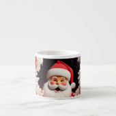 Santa's Enchanted Night Garden Espresso Mok (Voorkant)