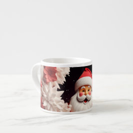 Santa's Enchanted Night Garden Espresso Mok