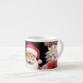 Santa's Enchanted Night Garden Espresso Mok (Voorkant rechts)