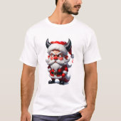 Santa's Evil Twin | AI Art T-shirt (Voorkant)