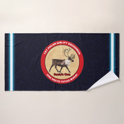 Santa's Ewn - 1e Polar Airlift Squadron Badhanddoek (Badhanddoek)
