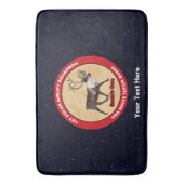 Santa's Ewn - 1e Polar Airlift Squadron Badmat (Voorkant Verticaal)