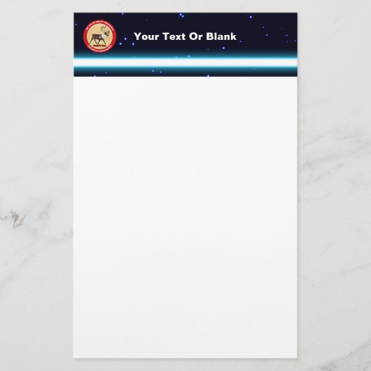 Santa's Ewn - 1e Polar Airlift Squadron Briefpapier (Voorkant)