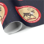Santa's Ewn - 1e Polar Airlift Squadron Cadeaupapier (Rol Hoek)