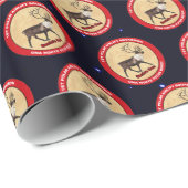 Santa's Ewn - 1e Polar Airlift Squadron Cadeaupapier (Rol Hoek)