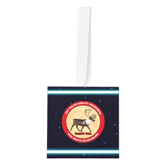 Santa's Ewn - 1e Polar Airlift Squadron Decoratie (Voorkant)