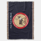 Santa's Ewn - 1e Polar Airlift Squadron Deken (Voorkant Verticaal)