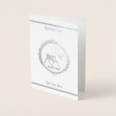 Santa's Ewn - 1e Polar Airlift Squadron Folie Kaarten (Voorkant)