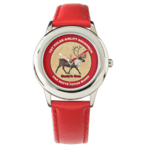 Santa's Ewn - 1e Polar Airlift Squadron Horloge