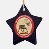Santa's Ewn - 1e Polar Airlift Squadron Keramisch Ornament (Links)
