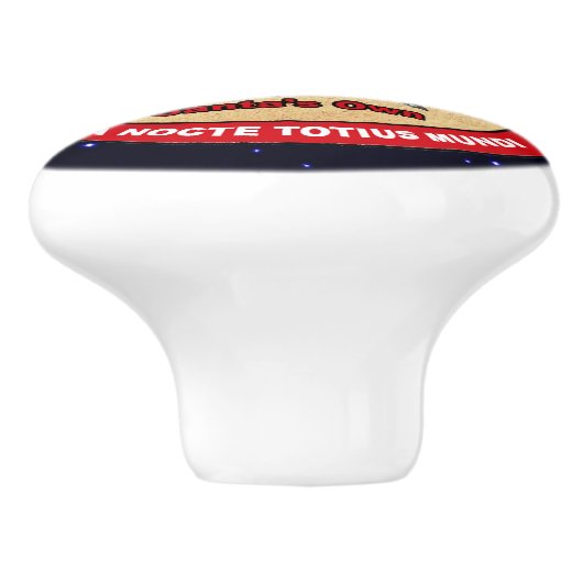 Santa's Ewn - 1e Polar Airlift Squadron Keramische Knop (Zijkant)