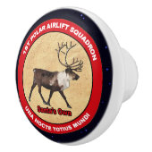 Santa's Ewn - 1e Polar Airlift Squadron Keramische Knop (Rechts)