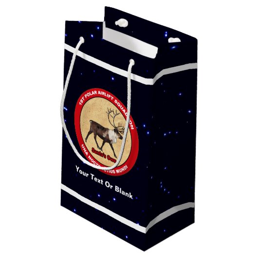 Santa's Ewn - 1e Polar Airlift Squadron Klein Cadeauzakje (Achterkant Gekanteld)