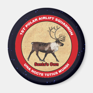 Santa's Ewn - 1e Polar Airlift Squadron Magneet