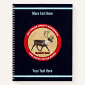 Santa's Ewn - 1e Polar Airlift Squadron Notitieboek (Voorkant)