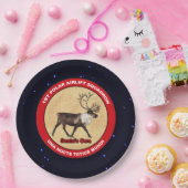 Santa's Ewn - 1e Polar Airlift Squadron Papieren Bordje (Feest)