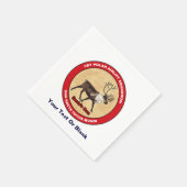 Santa's Ewn - 1e Polar Airlift Squadron Servetten (Hoek)