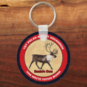 Santa's Ewn - 1e Polar Airlift Squadron Sleutelhanger (Voorkant)