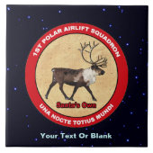 Santa's Ewn - 1e Polar Airlift Squadron Tegeltje (Voorkant)