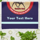 Santa's Ewn - 1e Polar Airlift Squadron Theedoek (Gevouwen)