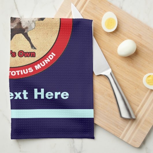 Santa's Ewn - 1e Polar Airlift Squadron Theedoek (Quarter Fold)