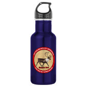 Santa's Ewn - 1e Polar Airlift Squadron Waterfles (Voorkant)