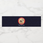 Santa's Ewn - 1e Polar Airlift Squadron Waterfles Etiket (Enkel label)