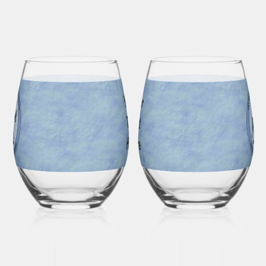 Santa's Ewn - 1e Polar Airlift Squadron Wijnglas Zonder Voet (Links)