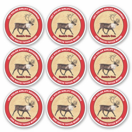 Santa's Ewn - Speciaal Sticker (Voorkant)