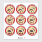 Santa's Ewn - Speciaal Sticker (Vel)