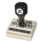 Santa's Express Levering Van Kerstmis Rubberstempel (Stempel)