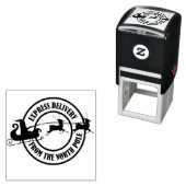 Santa's Express Levering Zelfinktende Stempel (In situ)