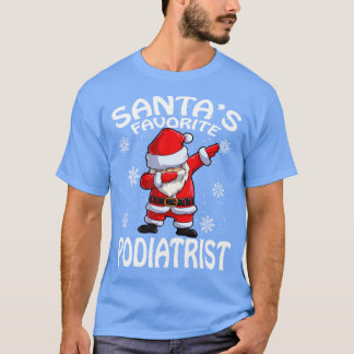 Santas Favoriet Podiatrist Kerst 1 T-shirt