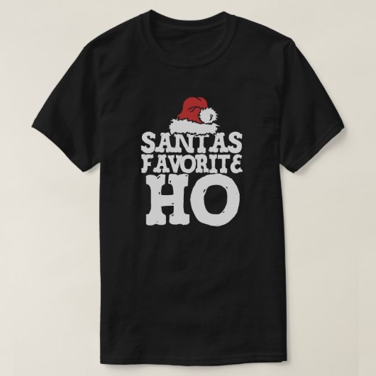 Santas Favoriet T-shirt (Design voorkant)